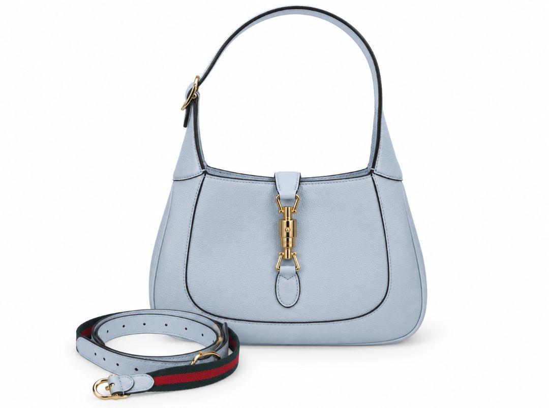 light blue Gucci 1961 Jackie complete set
