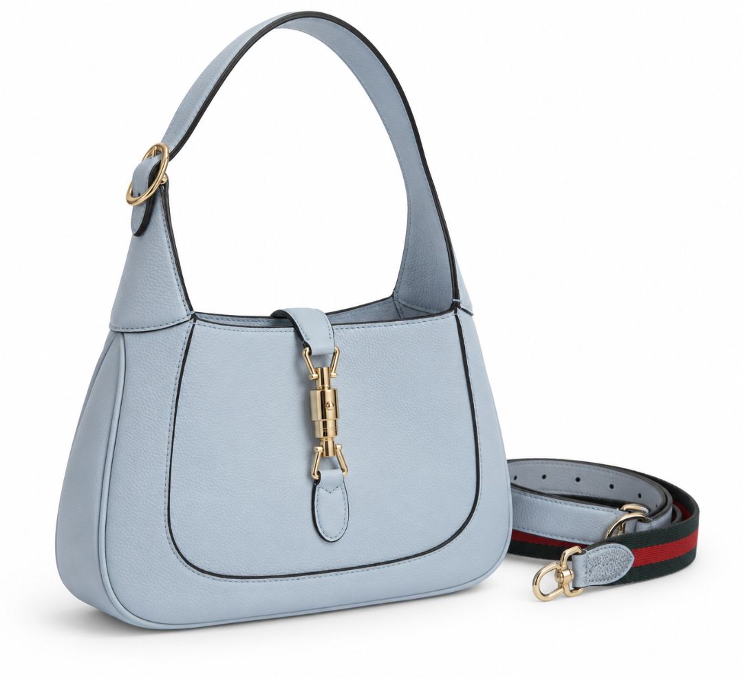 light blue Gucci 1961 Jackie complete set