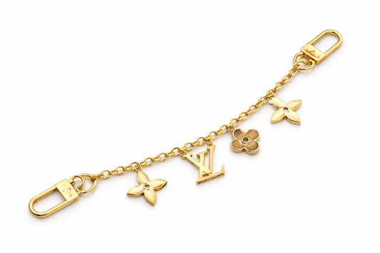 gold Louis Vuitton bag chain extender