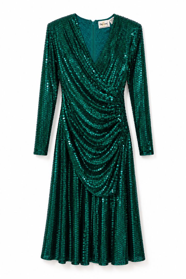 Oleg Cassini party dress vintage