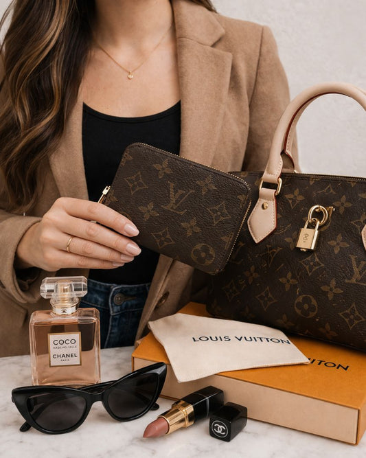monogram Louis Vuitton zippy wallet