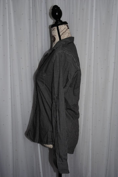 gingham Frank & Eileen Barry button up, M