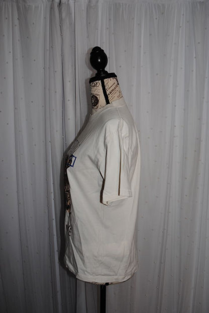 white Anine Bing Anine Bing  Tiger Logo T-Shirt, XS