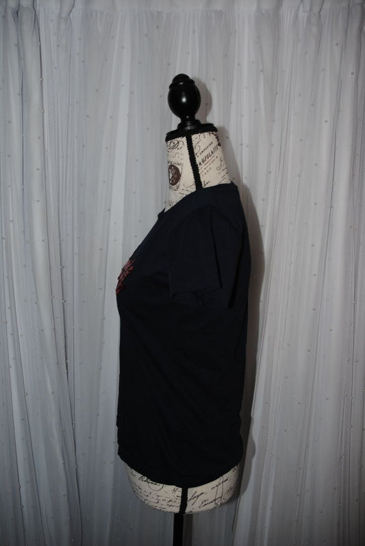 navy Air de Paris embellished t-shirt Paris, M