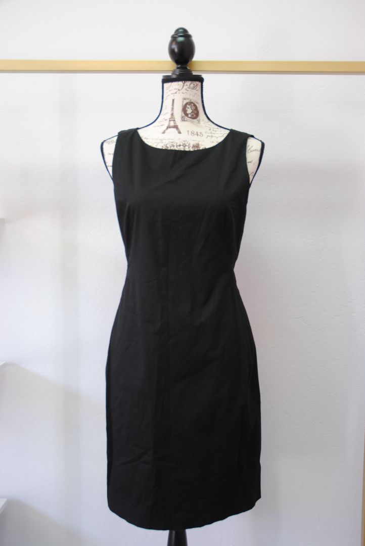 black Theory Eano sleeveless sheath suit dress, 6