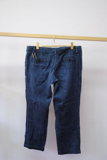 denim dark Prada mid rise straight leg, 30 in /46 EU