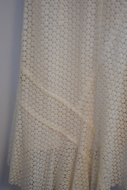 white Elie Tahari sleeveless dress, 6