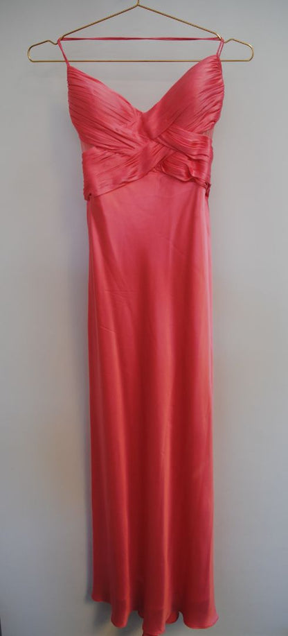 pink Niteline satin dress, 10