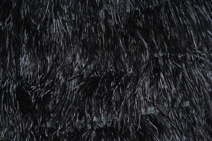 black Juicy Couture feathered skirt, 0