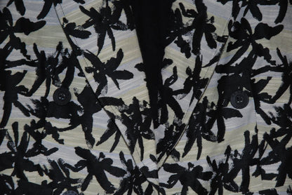 black multi Kenzo buttoned jacket, 34