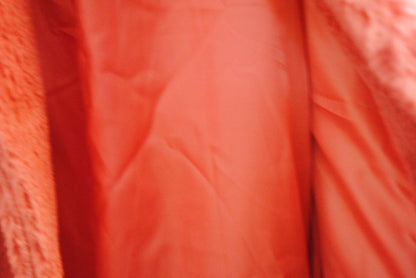 pink alpaca Max Mara Teddy bear icon coat, Length: Approx. 44 in Sleeve Length: Approx. 23 in Shoulder Width: Approx. 22 in Bust (pit to pit): Approx. 26 in Fit: Oversized cocoon silhouette