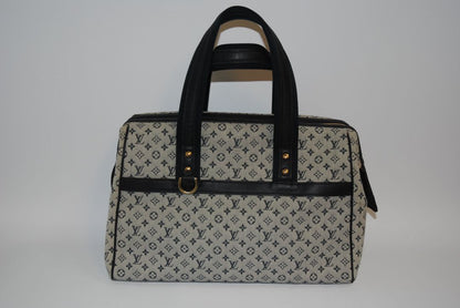 Monogram Louis Vuitton Louis Vuitton Monogram Mini Lin Denim Boston Bag – Limited Edition