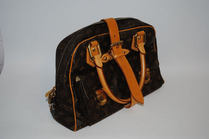 Monogram Louis Vuitton Manhattan GM, Length: 15.3 in Height: 9.4 in Depth: 6.7 in Handle Drop: 5 in