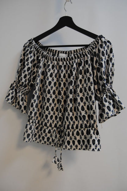 paisley Misa peasant top, S