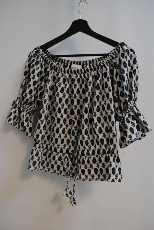 paisley Misa peasant top, S