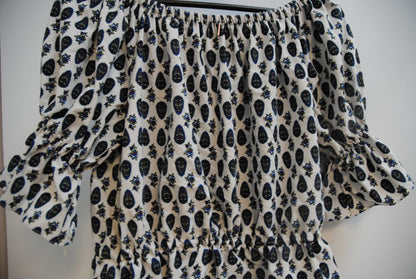 paisley Misa peasant top, S