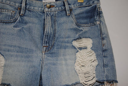 light wash FRAME cutoff shorts, 25