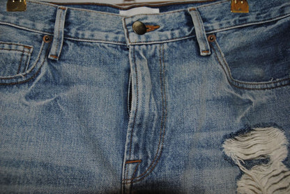 light wash FRAME cutoff shorts, 25