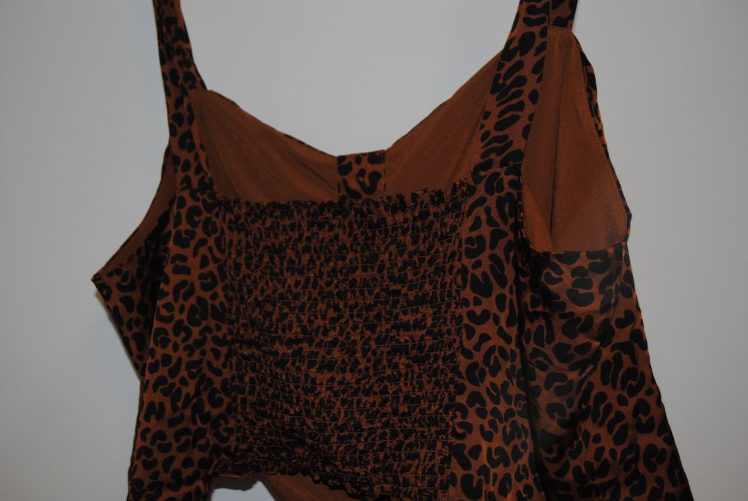 leopard Good American cropped front, L