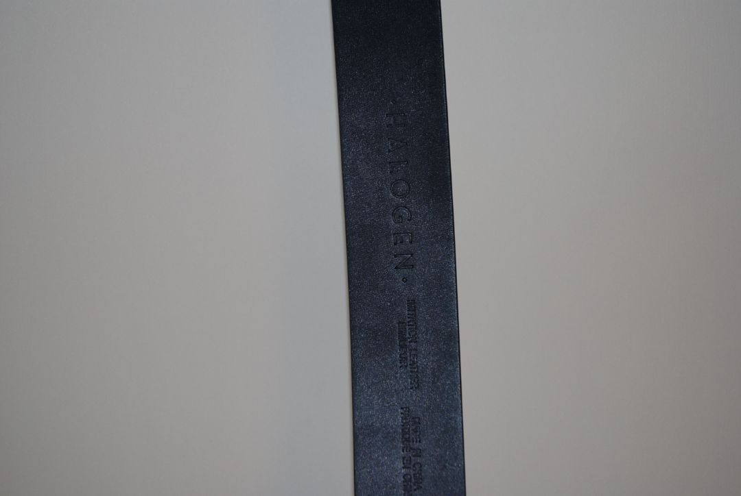 navy Halogen thick belt, M