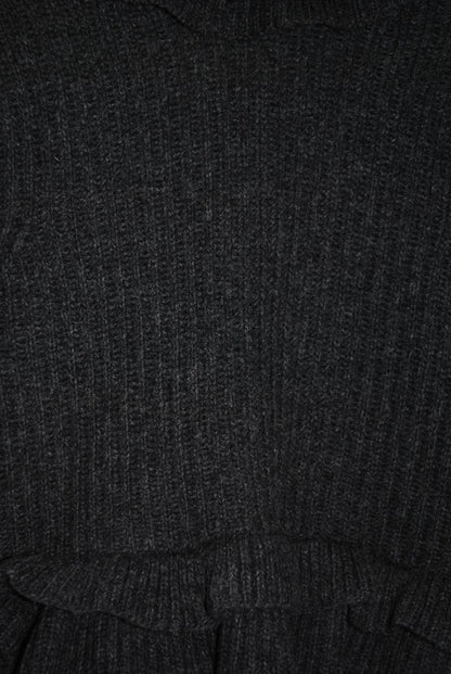 dark grey Ganni sweater, XXS