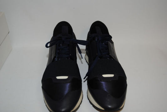 Navy Blue Balenciaga race runner sneakers, 41 EU