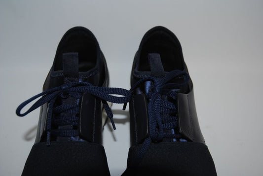Navy Blue Balenciaga race runner sneakers, 41 EU