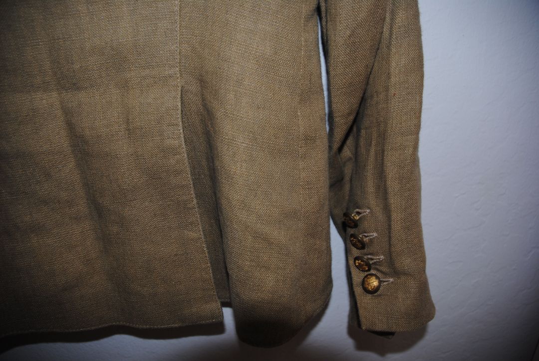 oat SMYTHE linen blazer duchess, 6