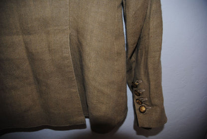 oat SMYTHE linen blazer duchess, 6