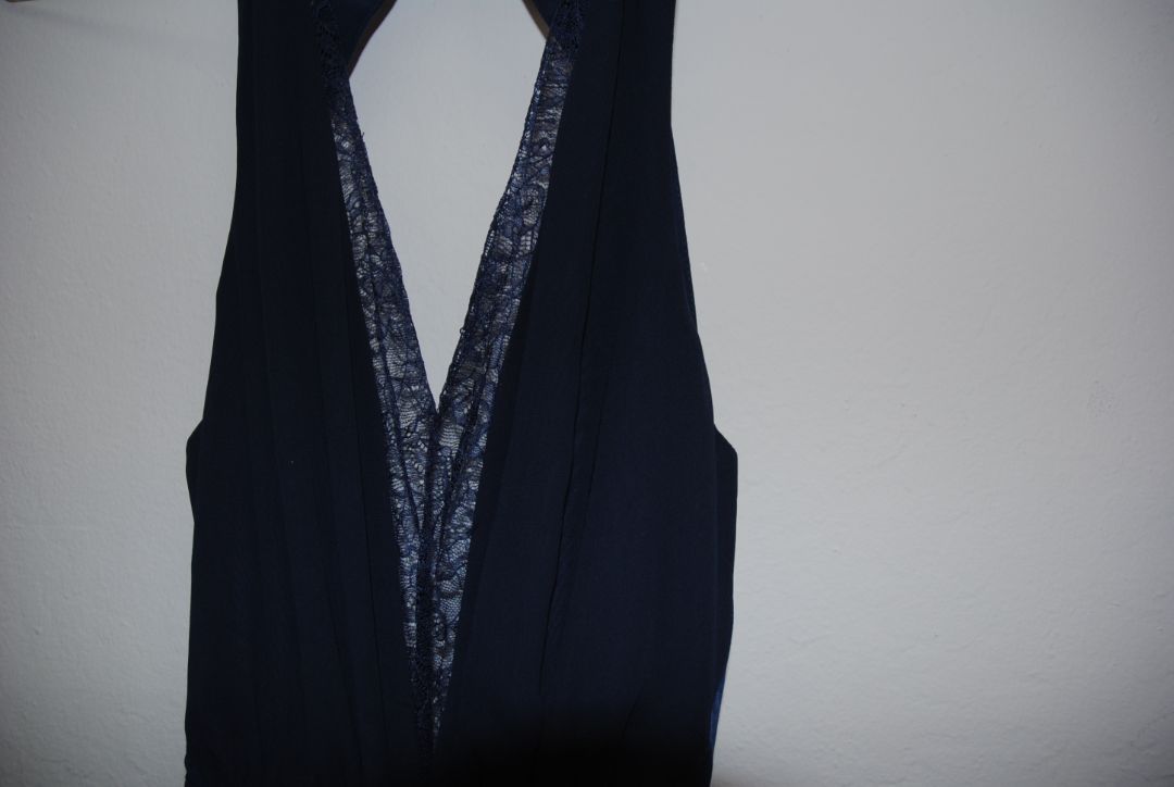 navy BCBG Max Azria jumpsuit