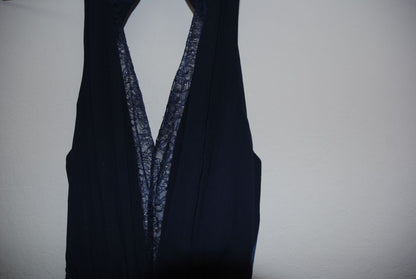 navy BCBG Max Azria jumpsuit