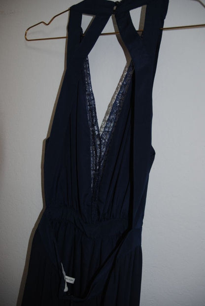 navy BCBG Max Azria jumpsuit