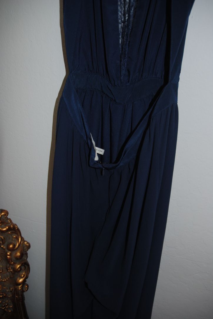 navy BCBG Max Azria jumpsuit