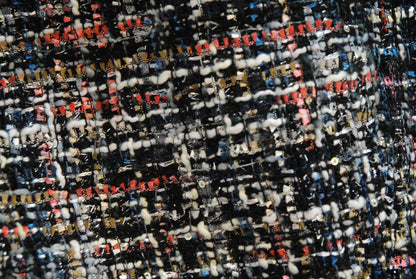 multicolor Aqua TWEED double breast jacket, xs