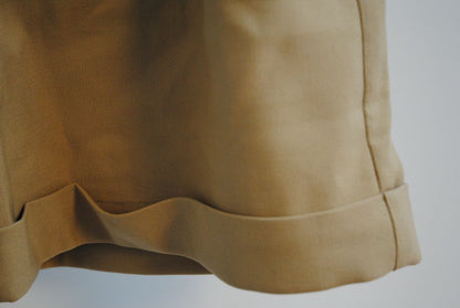 sand Anine Bing Paperbag Belted Shorts, 4 Waist (flat): ~14.5” Hip (flat): ~19” Rise: ~11” Inseam: ~4.5” (short length) Leg Opening: ~14”