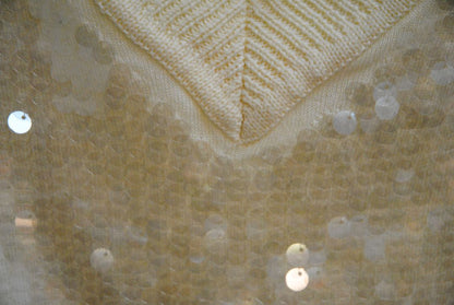 ivory Milly v neck sweater, M