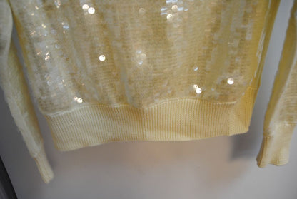 ivory Milly v neck sweater, M