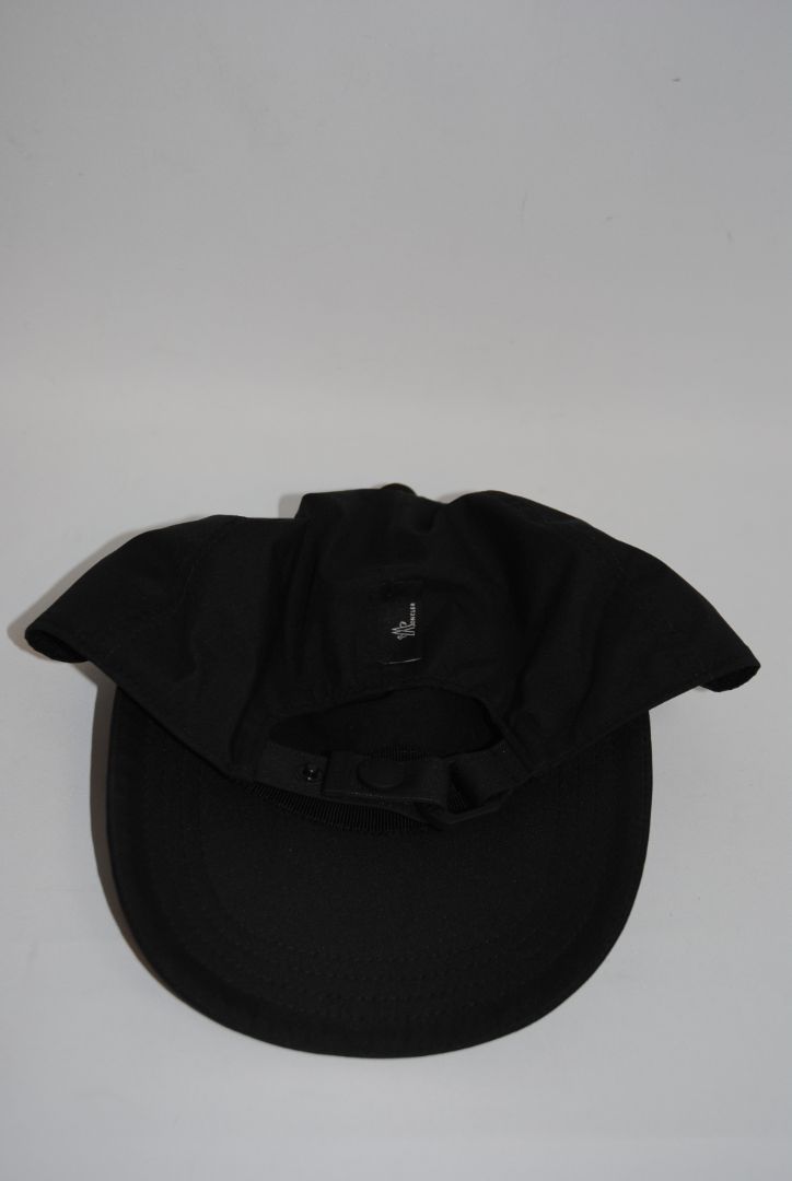 black Moncler Performance Tech Baseball Cap, OS