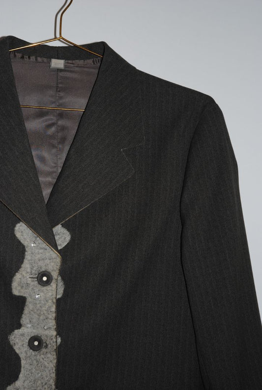 gray Marithe Francois Girbaud blazer, 30 EU