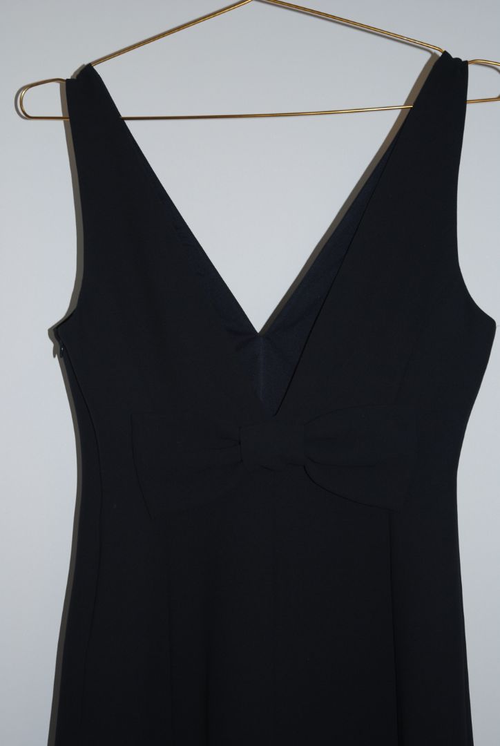 navy blue Kate Spade bow detail dress, 4/S