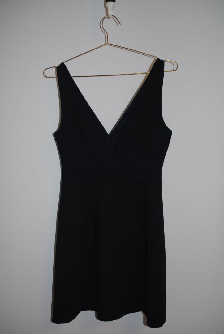 navy blue Kate Spade bow detail dress, 4/S
