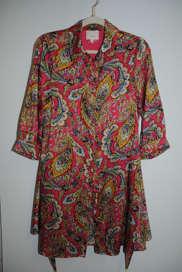 paisley CINQ À SEPT paisley dress, 4S