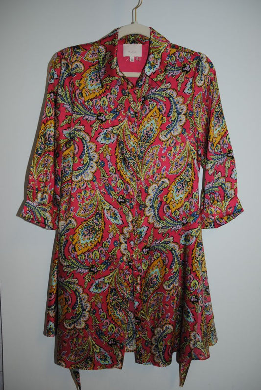paisley CINQ À SEPT paisley dress, 4S