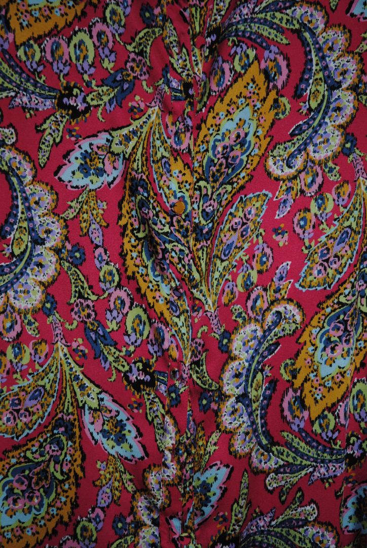 paisley CINQ À SEPT paisley dress, 4S