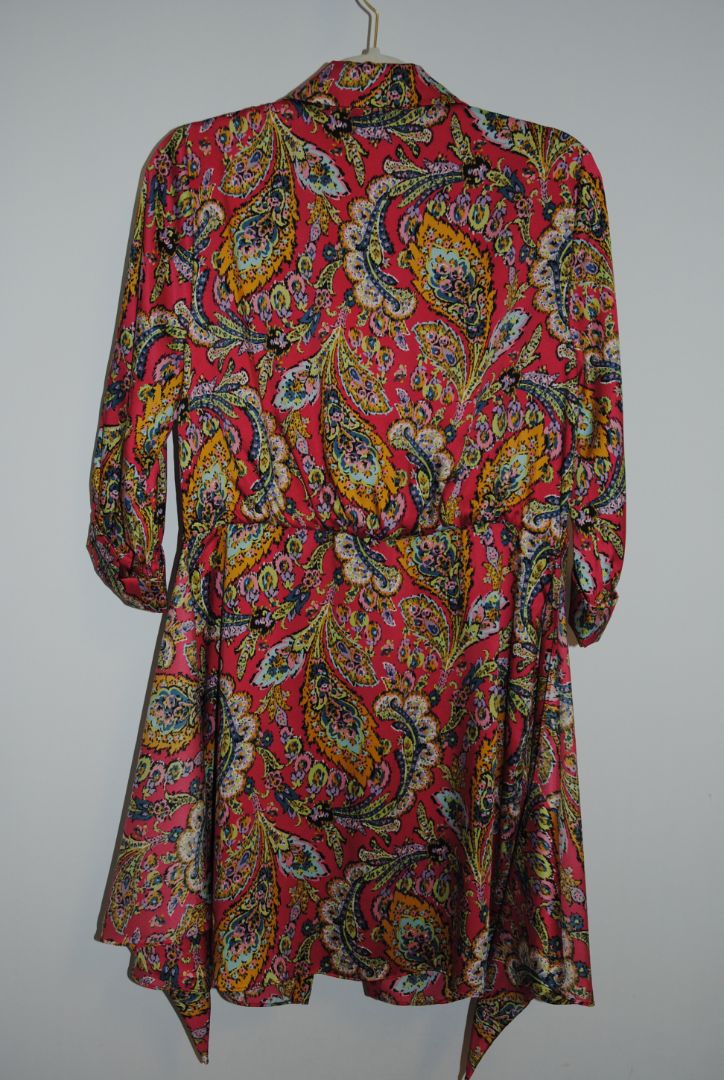 paisley CINQ À SEPT paisley dress, 4S