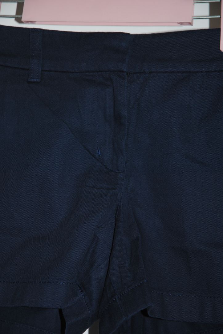 navy J Crew chino shorts, 4