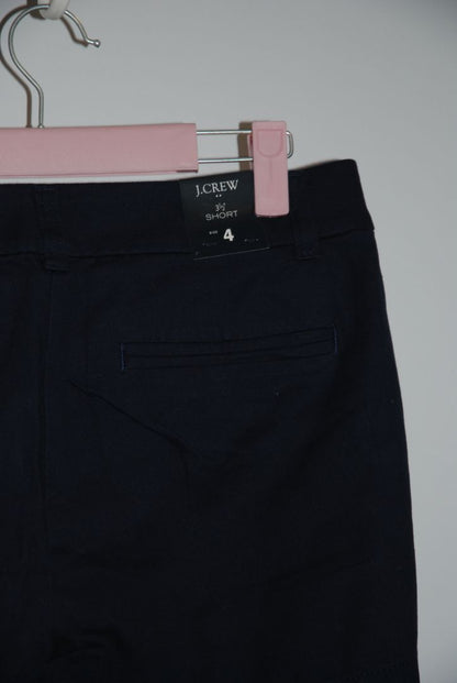 navy J Crew chino shorts, 4