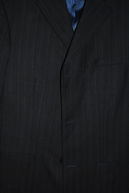 gray with subtle pinstripe Enterprise Men’s Pinstripe Suit Jacket – Classic Fit, 42