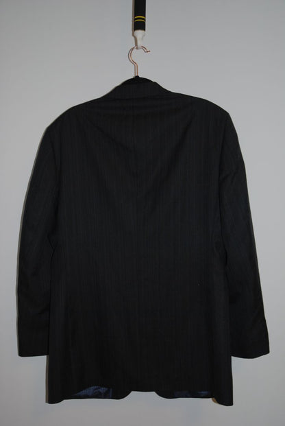 gray with subtle pinstripe Enterprise Men’s Pinstripe Suit Jacket – Classic Fit, 42