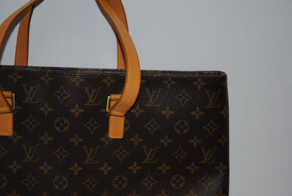 monogram Louis Vuitton monogram tote, Dimensions (approx): 15” L x 11” H x 5.5” D Handle Drop: 9” (fits comfortably over the shoulder)